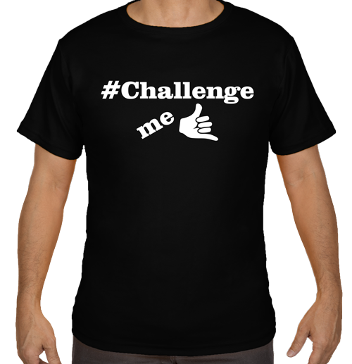 Playera #Challenge Me